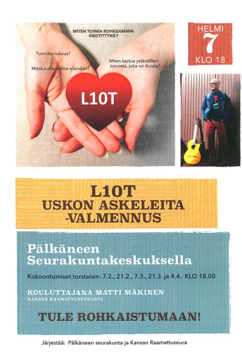 L10T - Uskon askeleita valmennus L10T - Uskon askeleita valmennus