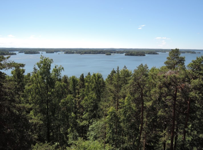 Maisema järvelle