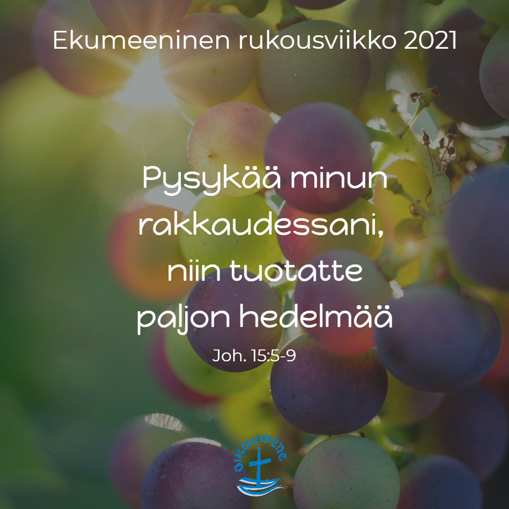 Kristittyjen Ekumeenisen rukousviikon rukousilta Rukousviikko