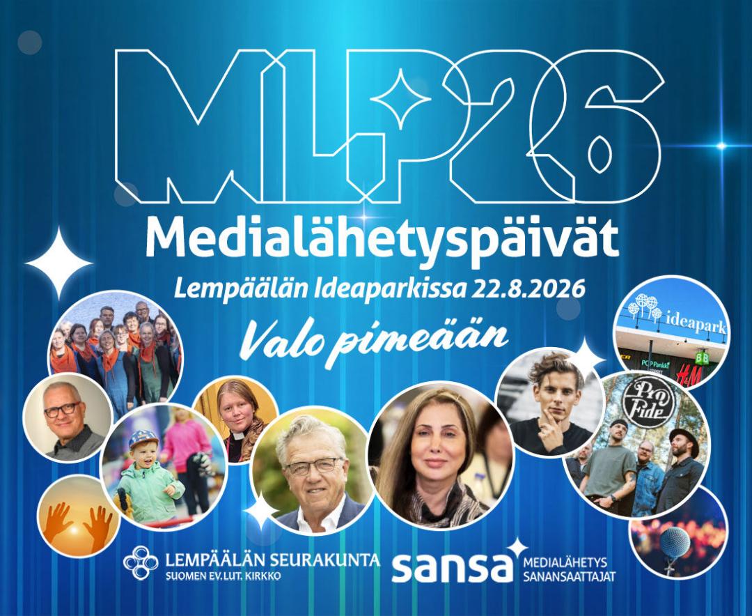 Retki Medialähetyspäiville 22.8. klo 11-18
